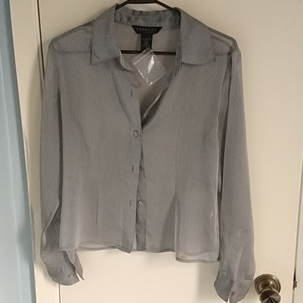 Express button down blouse.